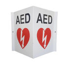 Duurzaam Plastiek/Metaal de Muurteken van AED met Uitstekende Anti Langzaam verdwijnende Capaciteit