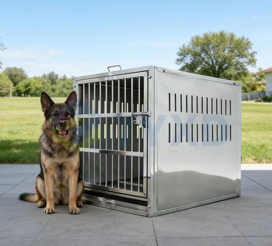 TYXD Stainless Steel Dog Cage Assembly Type Metal Pet Crates