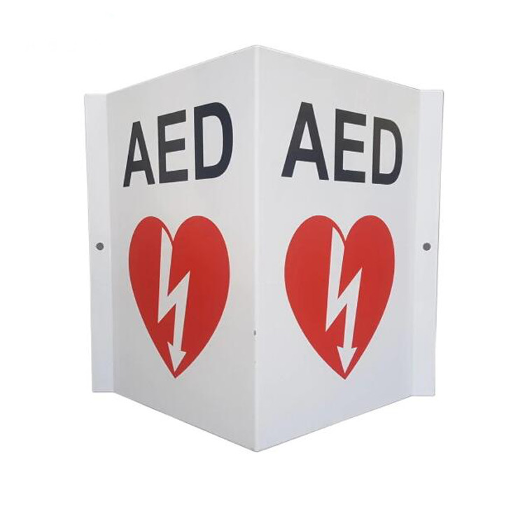 Duurzaam Plastiek/Metaal de Muurteken van AED met Uitstekende Anti Langzaam verdwijnende Capaciteit